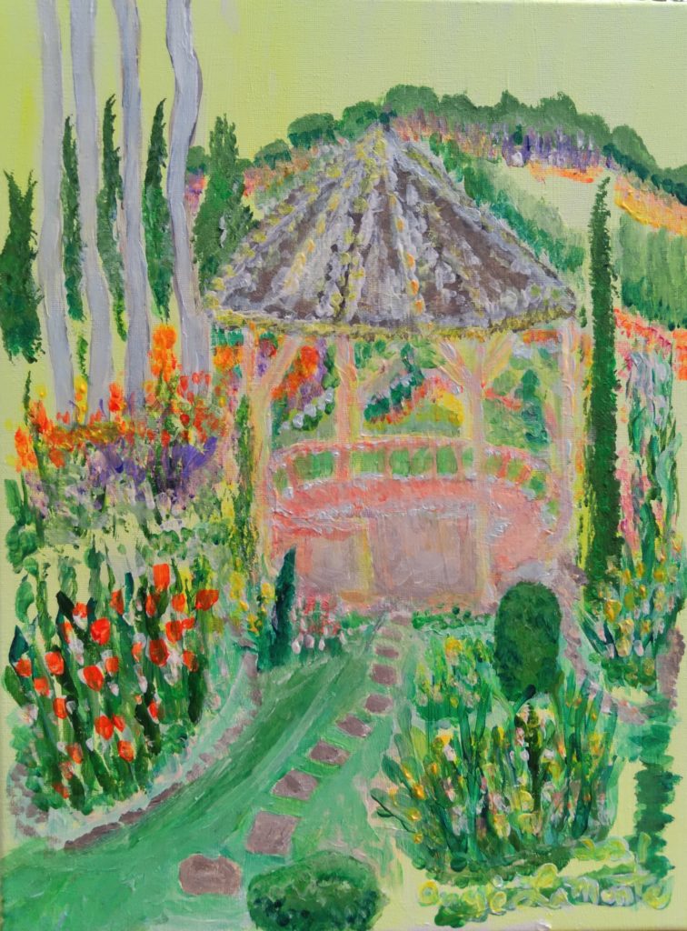 #Spring #Gazebo #Vegetarian # #neon #AcrylicArt #AppreciatorOfArt #Angie #LaMonte #Lemon #Tea 